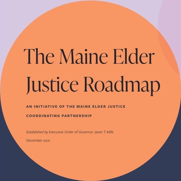Maine Elder Justice Roadmap home page cirle 